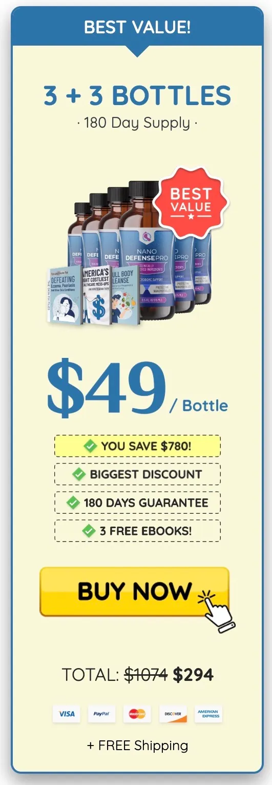 NanoDefense Pro 6 bottles